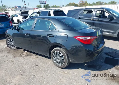 2018 Toyota Corolla Le из США, поврежденный, VIN 2T1BURHE2JC107088